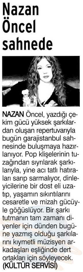 nazan öncel