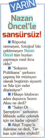nazan öncel