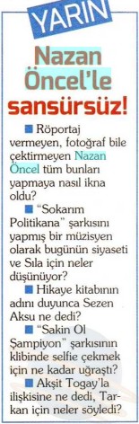 nazan öncel